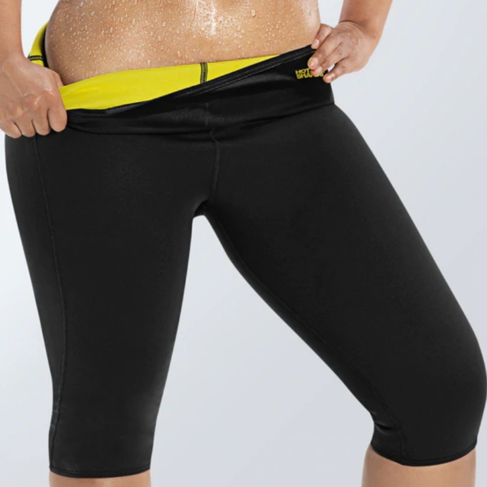 HOT SHAPERS | sweat workout high waist capri pants